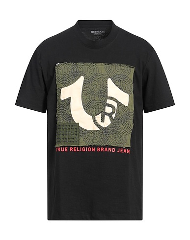 TRUE RELIGION T-shirt Black 100% Cotton