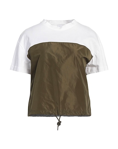 ASPESI T-shirt Military green 100% Polyester, Cotton