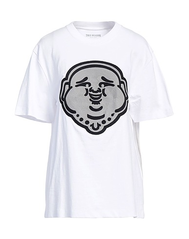 TRUE RELIGION T-shirt White 100% Cotton