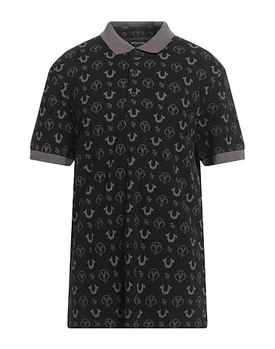 TRUE RELIGION TOPS Schwarz 100% Baumwolle