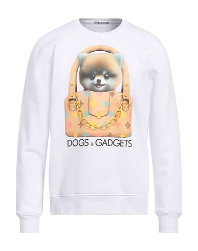 NIL+MON Sweatshirt White 85% Organic cotton, 15% Recycled PES