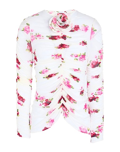 MAGDA BUTRYM Top Off white 92% Cupro, 8% Elastane