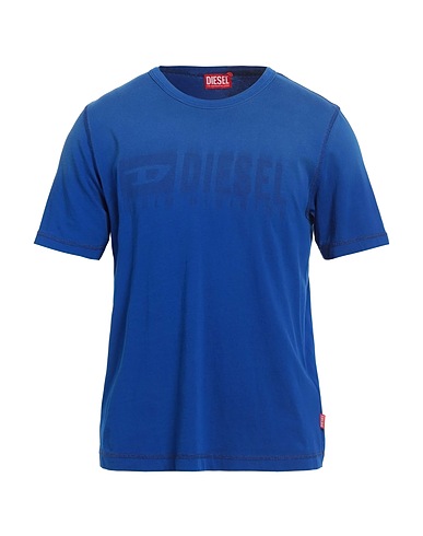 DIESEL T-shirt Blue 100% Cotton