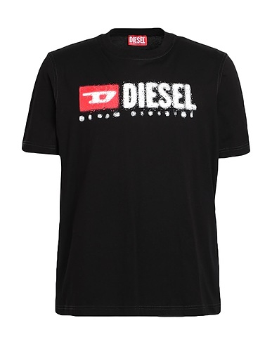 DIESEL T-shirt Black 100% Cotton
