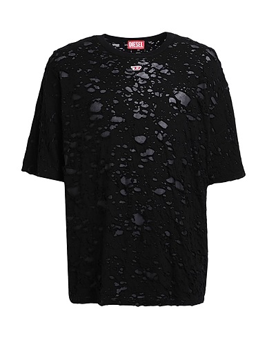 DIESEL T-shirt Black 100% Cotton
