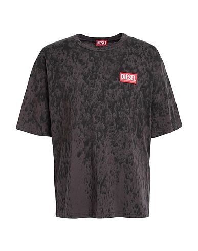 DIESEL T-shirt Grey 100% Cotton