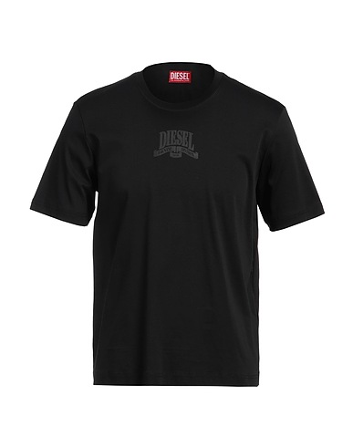 DIESEL T-shirt Noir 100% Coton