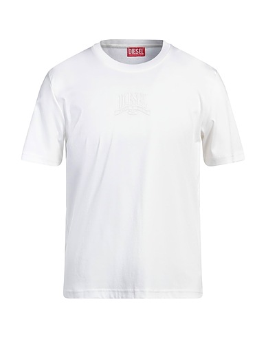 DIESEL T-shirt White 100% Cotton