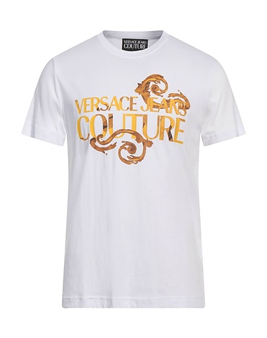 VERSACE JEANS COUTURE T-shirt White 100% Cotton