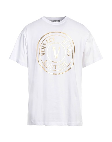 VERSACE JEANS COUTURE T-shirt White 100% Cotton