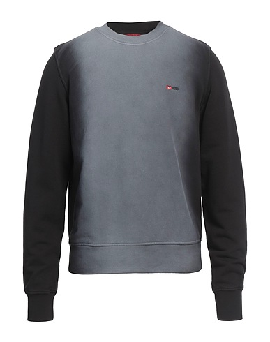 DIESEL Sweatshirt Grey 100% Cotton