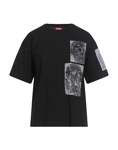 DIESEL T-shirt Black 100% Cotton