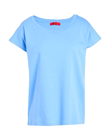 MAX&Co. Basic T-Shirt MALDIVE2
 Light blue 100% Cotton