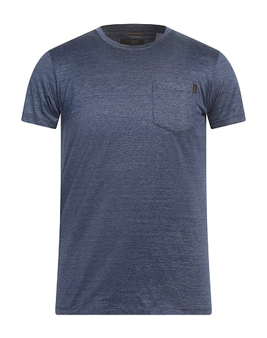 MOORER ベーシックTシャツ ネイビー コットン 100%