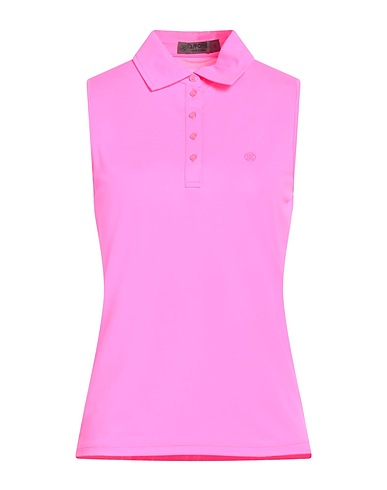 G/FORE Polo shirt Fuchsia 94% Polyester, 6% Elastane