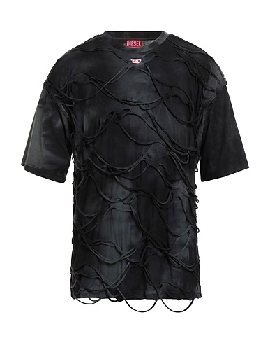 DIESEL T-shirt Charcoal 100% Cotton