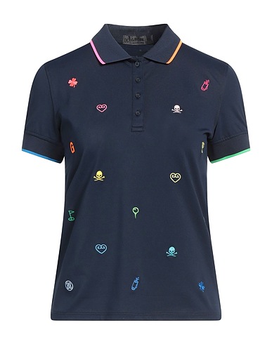 G/FORE Polo Blu navy 94% Poliestere, 6% Elastan