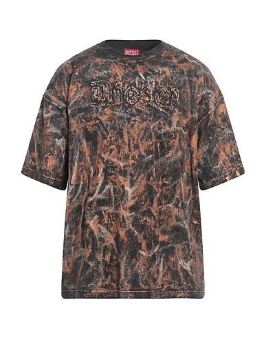 DIESEL T-shirt Charcoal 100% Cotton
