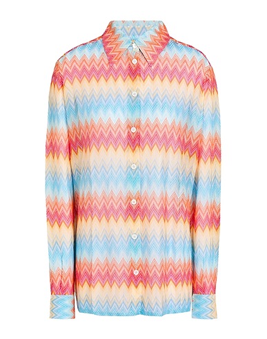 MISSONI Patterned shirts & blouses Orange 100% Viscose