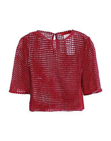 MAX&Co. Top FAVILLE
 Burgundy 90% Cotton, 10% Polyamide