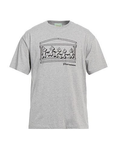ARIES T-Shirt Grau 100% Baumwolle