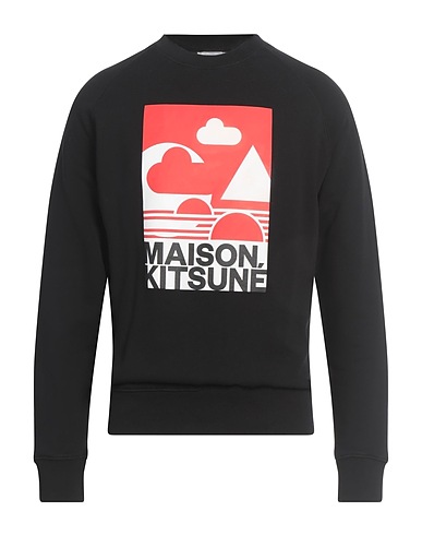 MAISON KITSUNÉ Sweatshirt Black 100% Cotton
