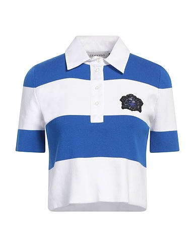 ERMANNO FIRENZE Jumper Blue 100% Cotton