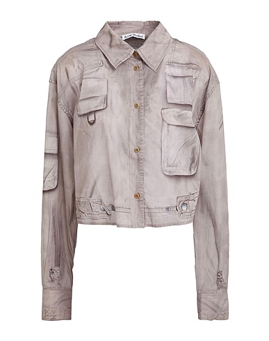 ACNE STUDIOS Solid colour shirts & blouses Taupe 100% Cotton