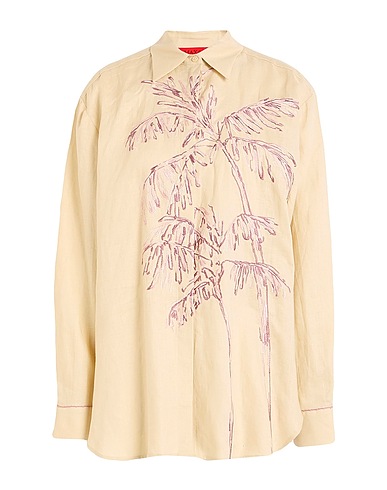 MAX&Co. Camicia in lino ALBEN
 Beige 100% Lino