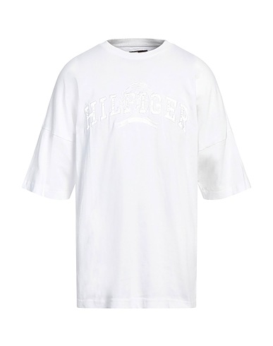 TOMMY HILFIGER T-Shirt Weiß 100% Baumwolle