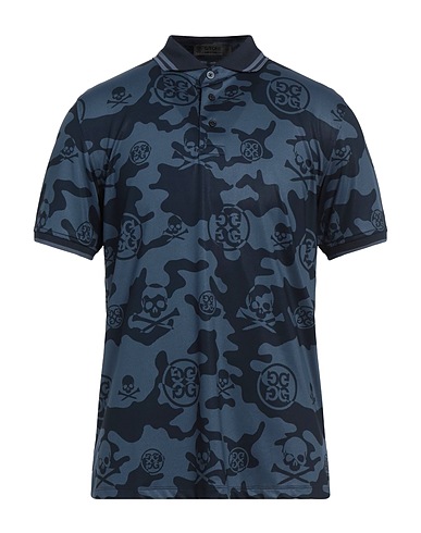 G/FORE Polo shirt Blue 92% Polyester, 8% Elastane