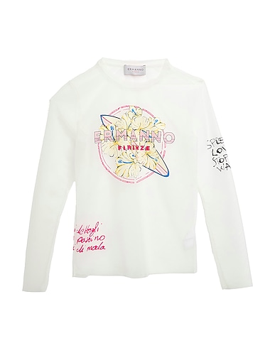 ERMANNO FIRENZE Top White 100% Polyamide