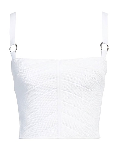 DEL CORE Top White 83% Viscose, 17% Polyester