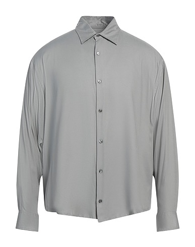 AMI ALEXANDRE MATTIUSSI Chemise de couleur unie 100% Viscose