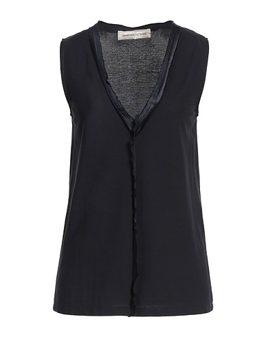 LAMBERTO LOSANI Top Midnight blue 100% Cotton