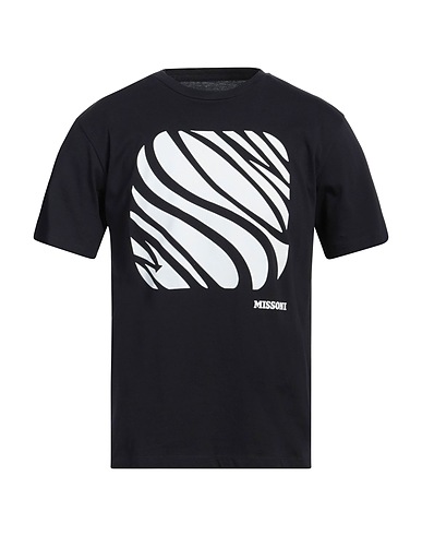 MISSONI T-shirt Blu notte 100% Cotone