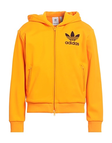 ADIDAS ORIGINALS by WALES BONNER Hooded sweatshirt ARANCIONE 100% Recycled polyester, Elastane