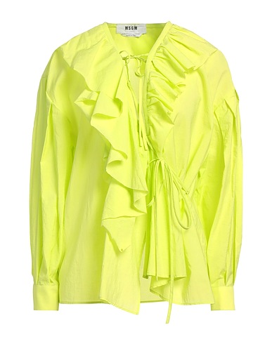 MSGM Chemises et chemisiers de couleur unie 77% Coton, 23% Polyester