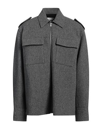 JIL SANDER Jacket Grey 87% Wool, 13% Polyamide