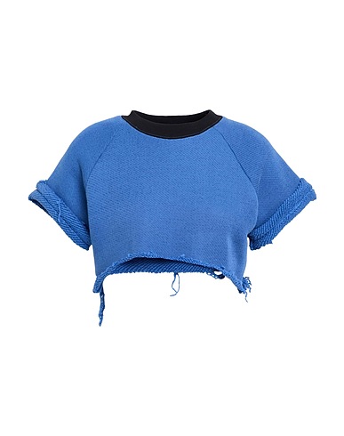 MSGM Sweatshirt Slate blue 100% Cotton