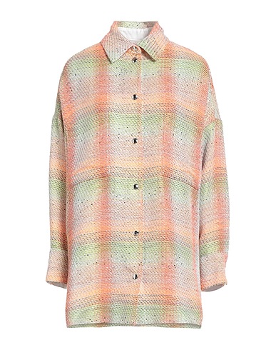 IRO Patterned shirts & blouses Orange 50% Cotton, 33% Polyester, 13% Cupro, 3% Polyamide, 1% Polyacrylic