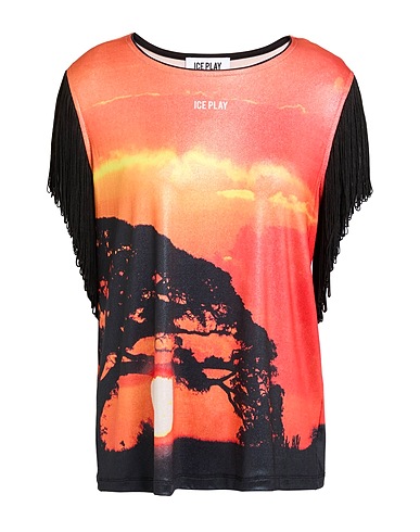 ICE PLAY T-Shirt Orange 92% Polyester, 8% Elastan