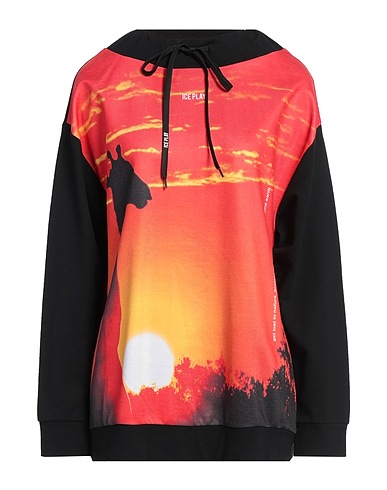 ICE PLAY Sweatshirt Tomato red 100% Cotton