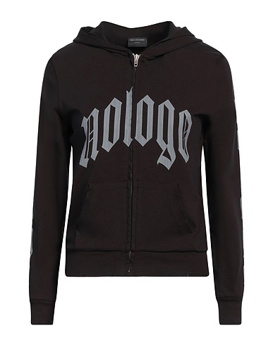 BALENCIAGA Hooded track jacket  Black 94% Cotton, 6% Elastane
