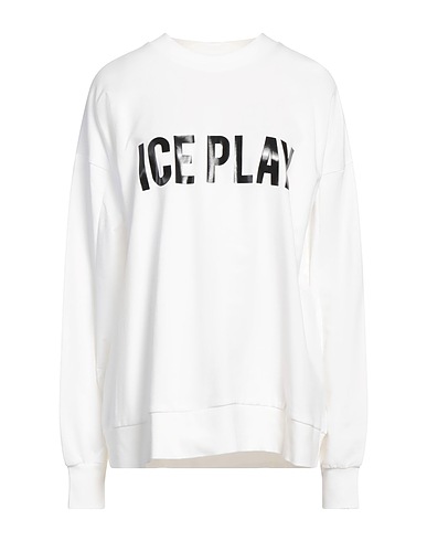 ICE PLAY Sudadera Blanco 100% Algodón