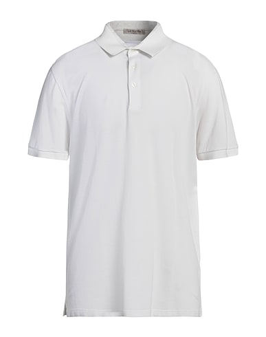LA FILERIA Polo shirt White 100% Cotton