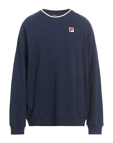 FILA Sudadera Azul marino 80% Algodón, 20% Poliéster