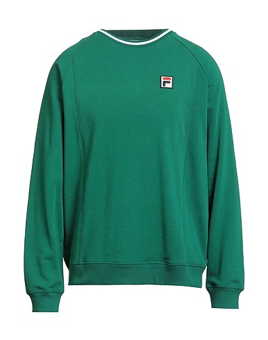 FILA Sweatshirt Green 80% Cotton, 20% Polyester