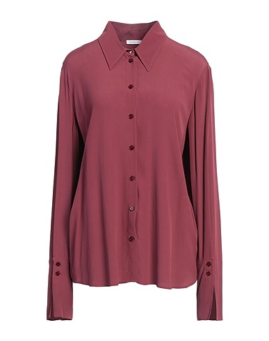 PATRIZIA PEPE Solid color shirts & blouses Mauve 100% Viscose