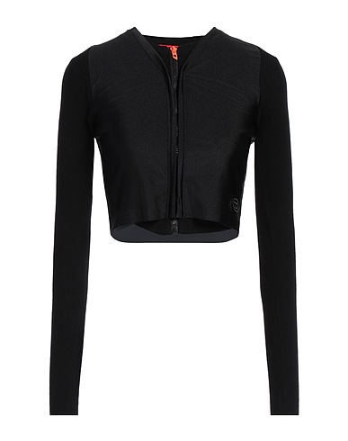 DIESEL Sweatshirt Black 80% Nylon, 20% Elastane, Wool
